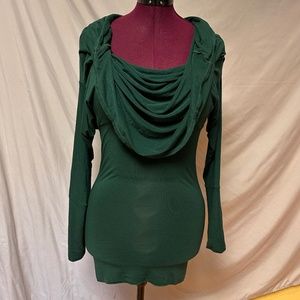 Om Grown cowl neck top